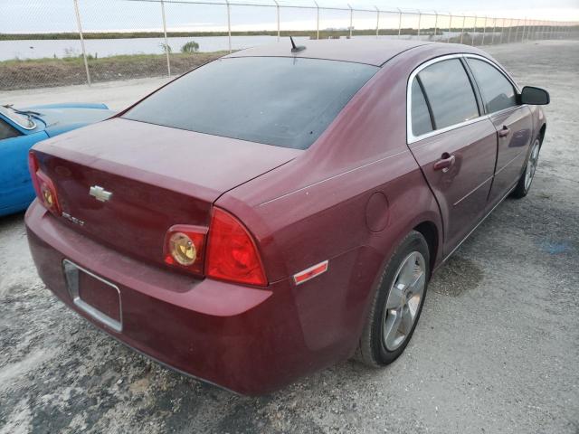 1G1ZC5E14BF297182 - 2011 CHEVROLET MALIBU 1LT 勃艮第红 照片 4