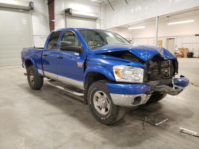 3D7KS28A88G167344 - 2008 DODGE RAM 2500 S BLUE photo 1