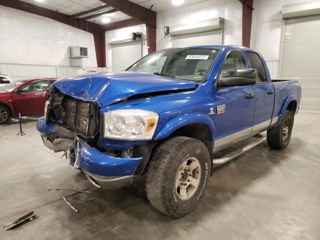 3D7KS28A88G167344 - 2008 DODGE RAM 2500 S Mavi foto 2