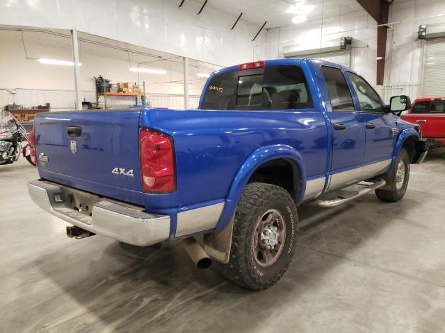 3D7KS28A88G167344 - 2008 DODGE RAM 2500 S BLUE photo 4