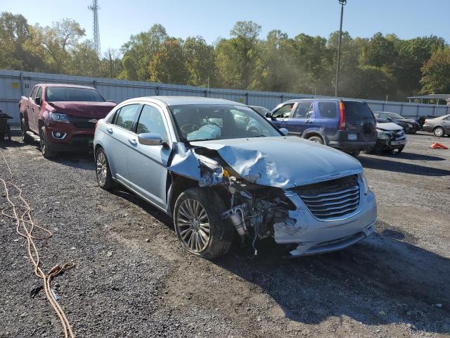 1C3CCBCG8DN543263 - 2013 CHRYSLER 200 LIMITE BLUE photo 1