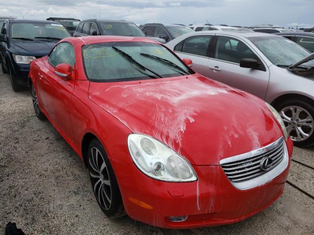 JTHFN48Y120029201 - 2002 LEXUS SC 430 RED photo 1