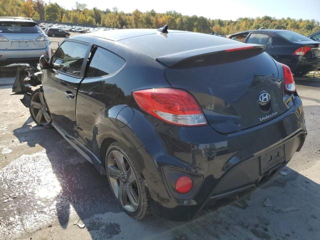 KMHTC6AE3FU232204 - 2015 HYUNDAI VELOSTER T BLACK photo 3