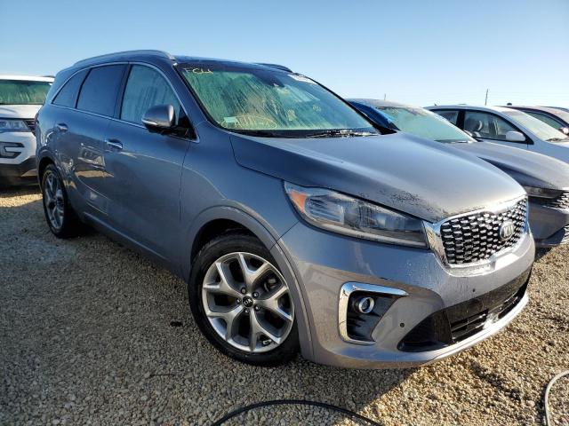 5XYPK4A57LG660383 - 2020 KIA SORENTO SX BLUE photo 1