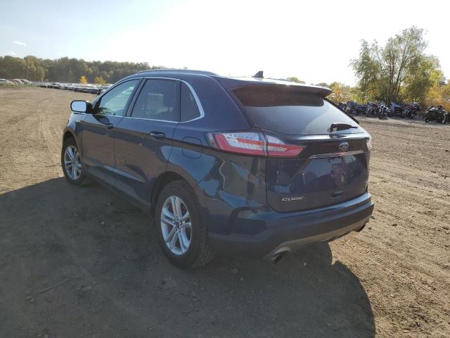 2FMPK4J91LBB59136 - 2020 FORD EDGE SEL BLUE photo 3