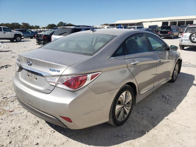 KMHEC4A44DA091856 - 2013 HYUNDAI SONATA HYB GOLD photo 4