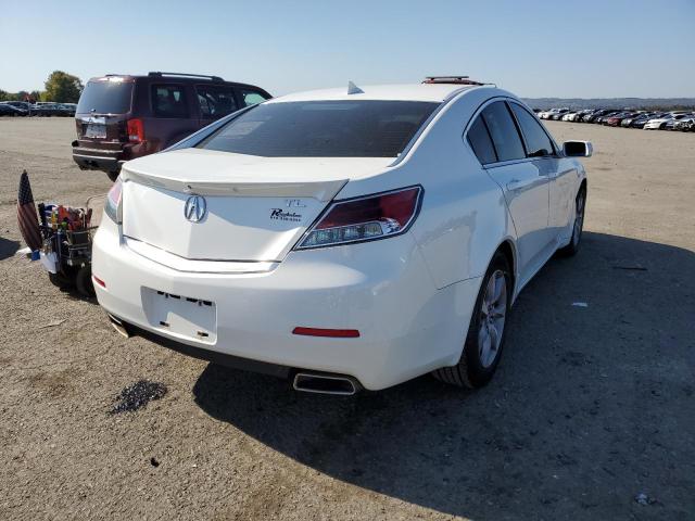 19UUA8F59EA****** - 2014 ACURA TL TECH WHITE photo 4