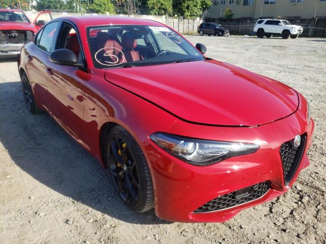 ZARFAMAN6L7634083 - 2020 ALFA ROMEO GIULIA RED photo 1