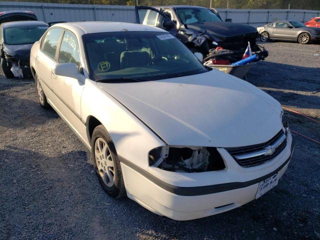 2G1WF52E959249319 - 2005 CHEVROLET IMPALA WHITE photo 1