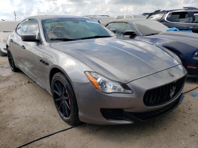 ZAM56RRA1F1131019 - 2015 MASERATI QUATTROPOR GRAY photo 1