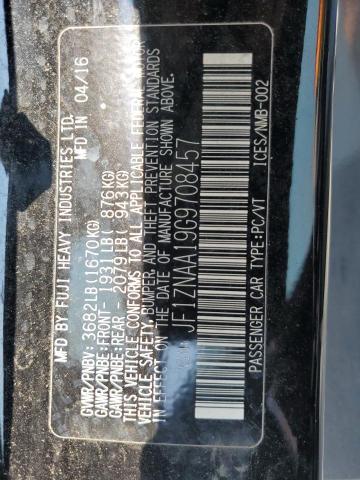 JF1ZNAA19G9708457 - 2016 TOYOTA SCION FR-S BLACK photo 10