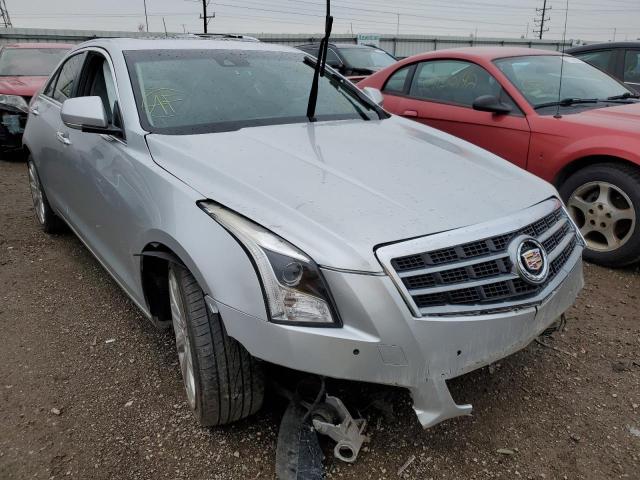 1G6AL5SX6E0103792 - 2014 CADILLAC ATS PREMIU SILVER photo 1