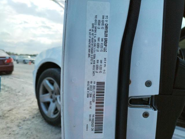 2B3CL1CT7BH551820 - 2011 DODGE CHARGER PO WHITE photo 10