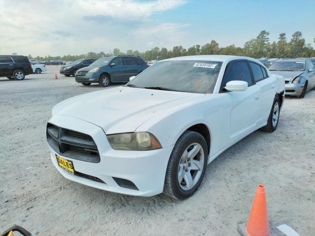 2B3CL1CT7BH551820 - 2011 DODGE CHARGER PO WHITE photo 2