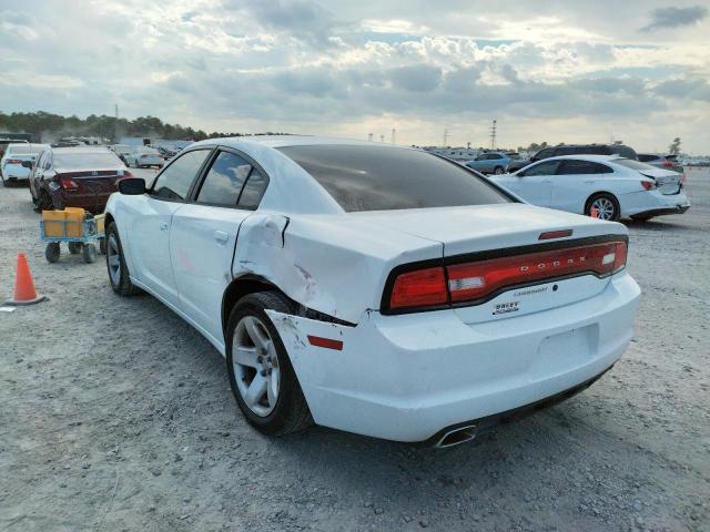 2B3CL1CT7BH551820 - 2011 DODGE CHARGER PO WHITE photo 3