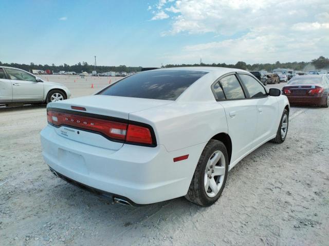 2B3CL1CT7BH551820 - 2011 DODGE CHARGER PO WHITE photo 4