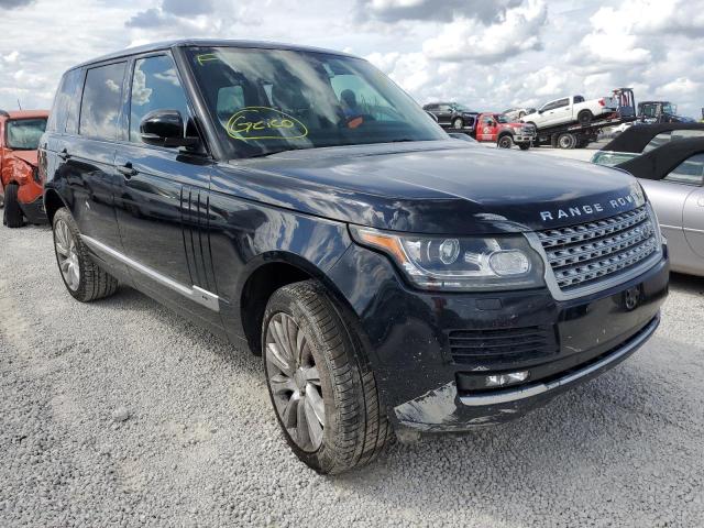 SALGS3TF8FA221738 - 2015 LAND ROVER RANGE ROVE BLACK photo 1