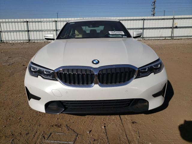 3MW5R1J01M8C08106 - 2021 BMW 330I WHITE photo 5