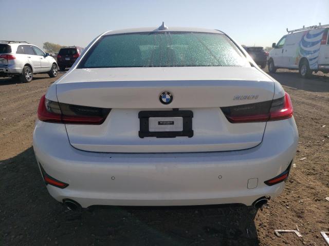 3MW5R1J01M8C08106 - 2021 BMW 330I WHITE photo 6