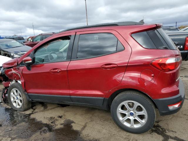 MAJ3S2GE3KC295221 - 2019 FORD ECOSPORT S RED photo 3