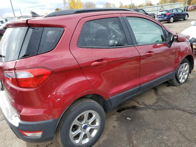 MAJ3S2GE3KC295221 - 2019 FORD ECOSPORT S RED photo 4