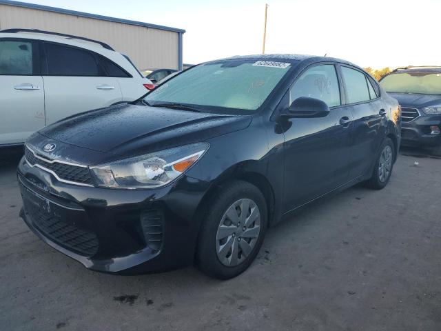 3KPA24AB6KE236698 - 2019 KIA RIO S BLACK photo 2