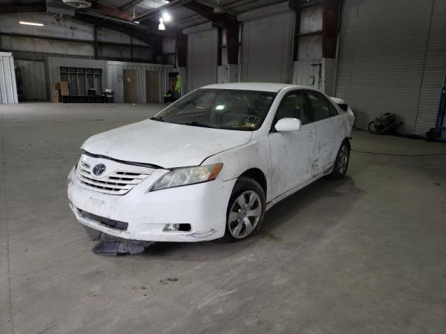 4T1BE46K57U507906 - 2007 TOYOTA CAMRY CE WHITE photo 2