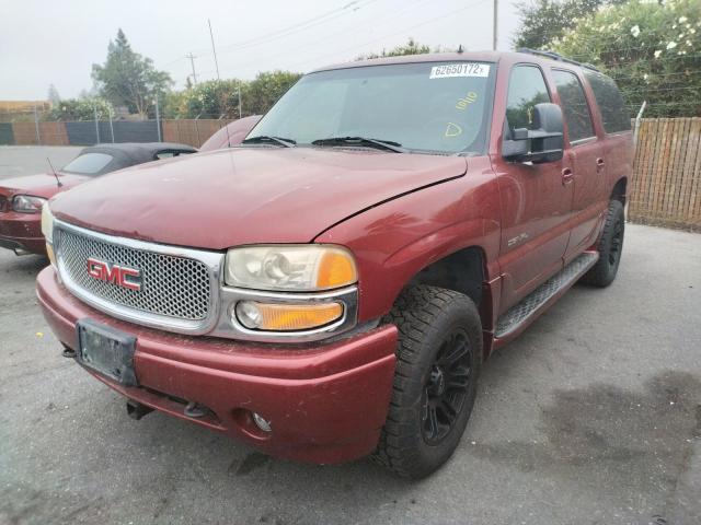 1GKFK66U32J181890 - 2002 GMC DENALI XL RED photo 2