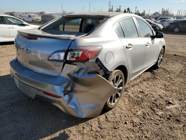 JM1BL1U58B1416029 - 2011 MAZDA 3 S SILVER photo 4