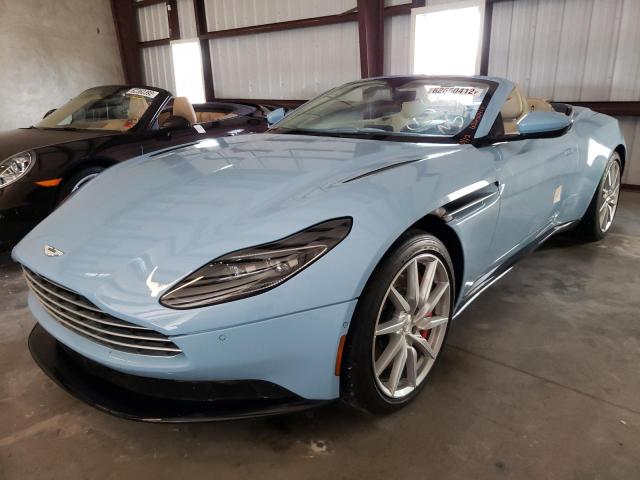 SCFRMFCW6MGM10833 - 2021 ASTON MARTIN DB11 BLUE photo 2