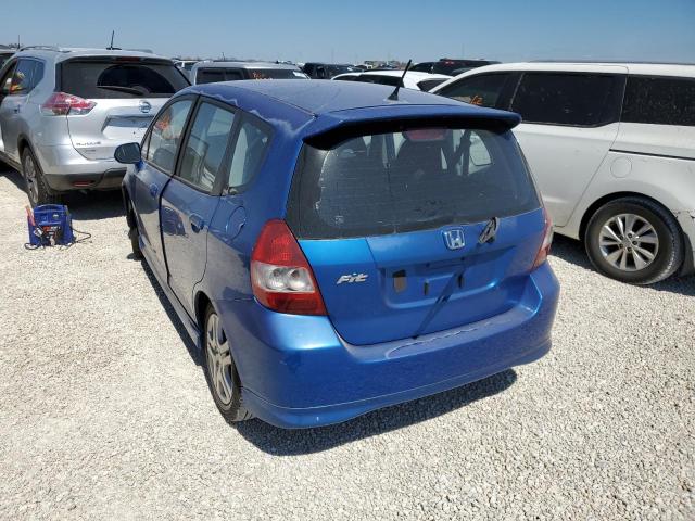 JHMGD386X7S001554 - 2007 HONDA FIT S 蓝色 照片 3