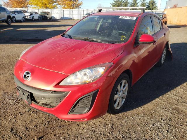 JM1BL1UF9B1469119 - 2011 MAZDA 3 I RED photo 2