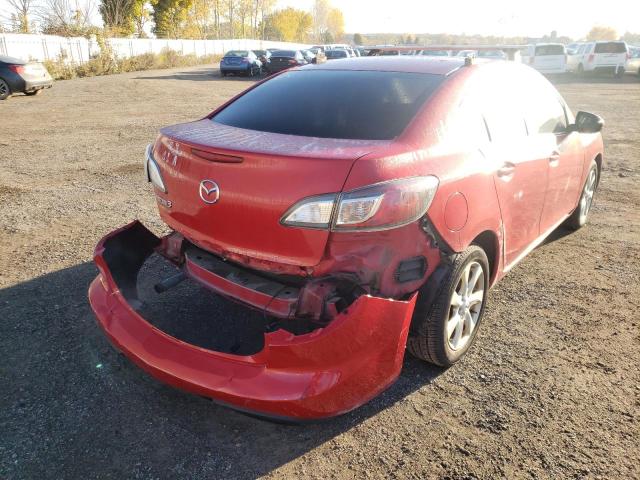 JM1BL1UF9B1469119 - 2011 MAZDA 3 I RED photo 4