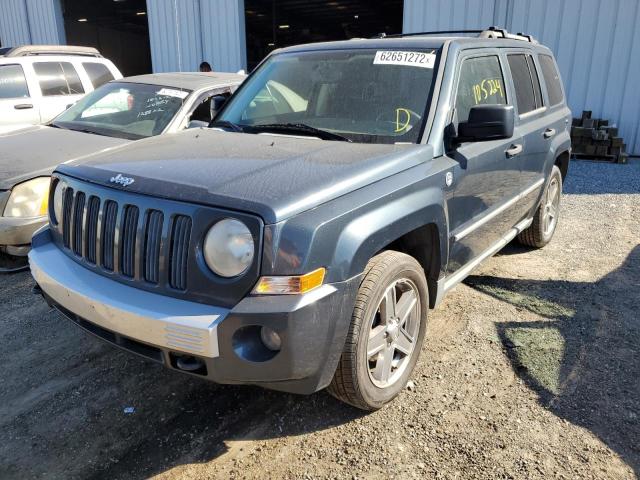 1J8FF48W98D547595 - 2008 JEEP PATRIOT LI BLUE photo 2