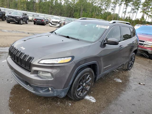 1C4PJLCS1FW596509 - 2015 JEEP CHEROKEE L GRAY photo 2