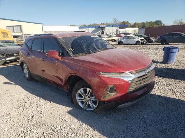 3GNKBCRSXLS545586 - 2020 CHEVROLET BLAZER 2LT RED photo 1