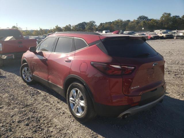 3GNKBCRSXLS545586 - 2020 CHEVROLET BLAZER 2LT RED photo 3