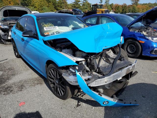 WBA3B9C57FF589263 - 2015 BMW 335 XI BLUE photo 1