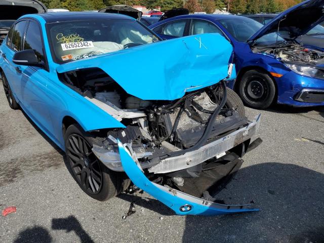 WBA3B9C57FF589263 - 2015 BMW 335 XI BLUE photo 9