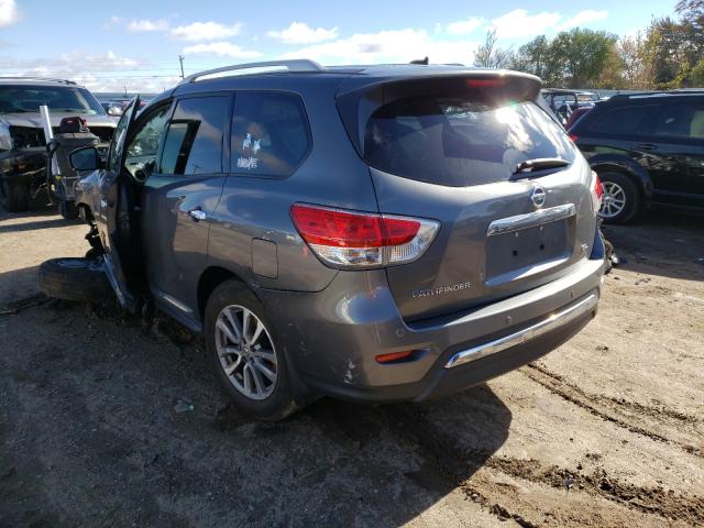 5N1AR2MN4FC606643 - 2015 NISSAN PATHFINDER GRAY photo 3