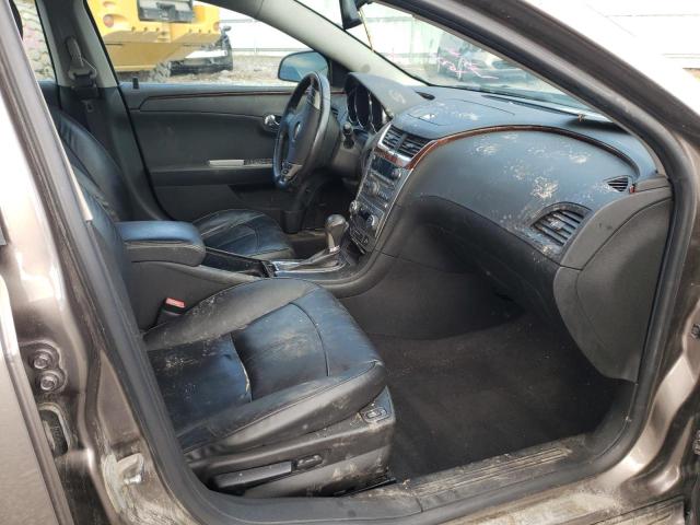 1G1ZE5E03CF304688 - 2012 CHEVROLET MALIBU LTZ ნაცრისფერი ფოტო 5