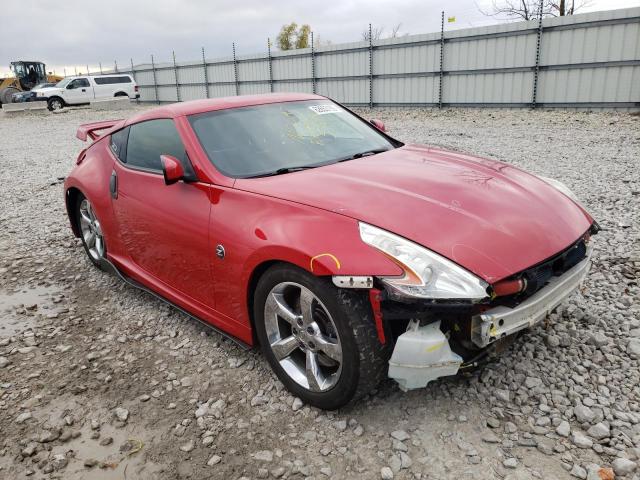 JN1AZ44E19M407762 - 2009 NISSAN 370Z RED photo 1