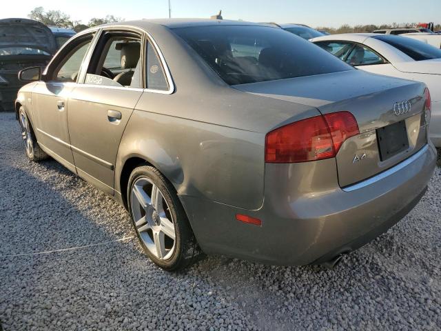 WAUAF78E77A124103 - 2007 AUDI A4 2 GRAY photo 3