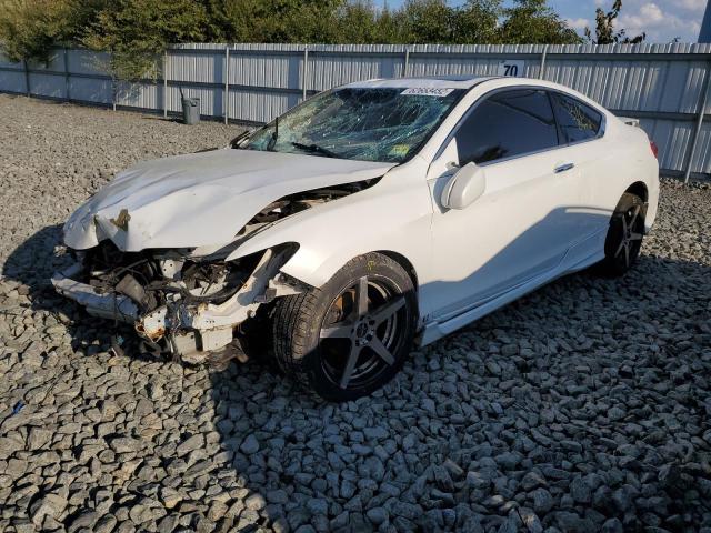 1HGCT2B81FA003500 - 2015 HONDA ACCORD EXL WHITE photo 2