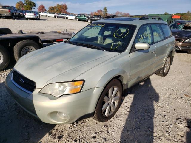 4S4BP62CX67353534 - 2006 SUBARU LEGACY OUT BEIGE photo 2