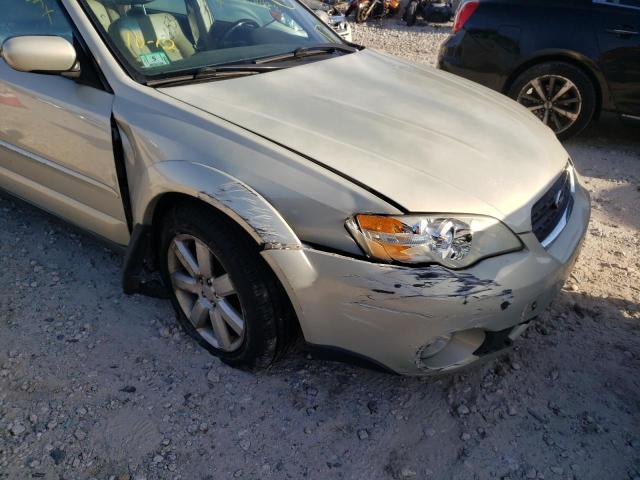 4S4BP62CX67353534 - 2006 SUBARU LEGACY OUT BEIGE photo 9