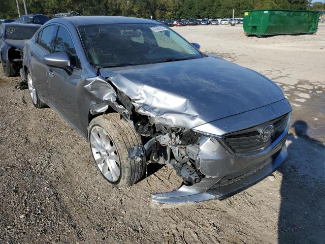 JM1GJ1V61E1134905 - 2014 MAZDA 6 TOURING SILVER photo 1