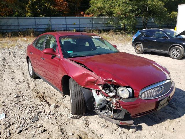 2G4WC532451263336 - 2005 BUICK LACROSSE C BURGUNDY photo 1