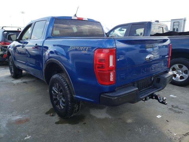 1FTER4FH2LLA13920 - 2020 FORD RANGER XL BLUE photo 3