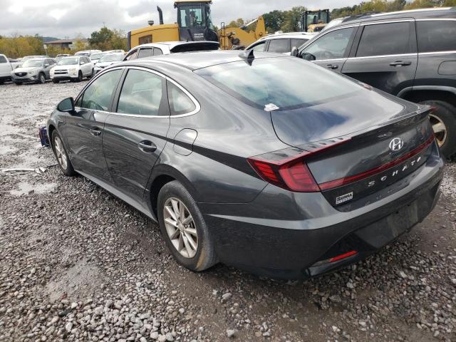 KMHL64JA4MA164079 - 2021 HYUNDAI SONATA SEL CHARCOAL photo 3